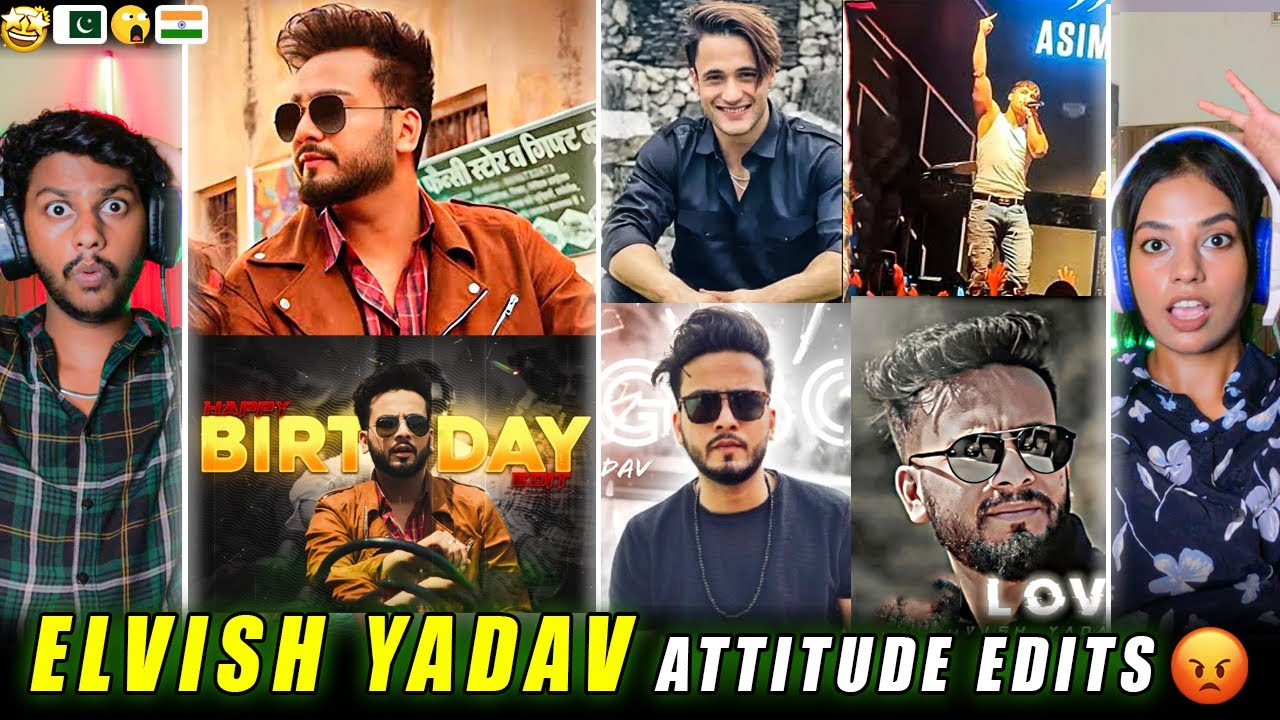 Reaction on Elvish Yadav Attitude videos😈 |Elvish Yadav Angry Moments🔥😈