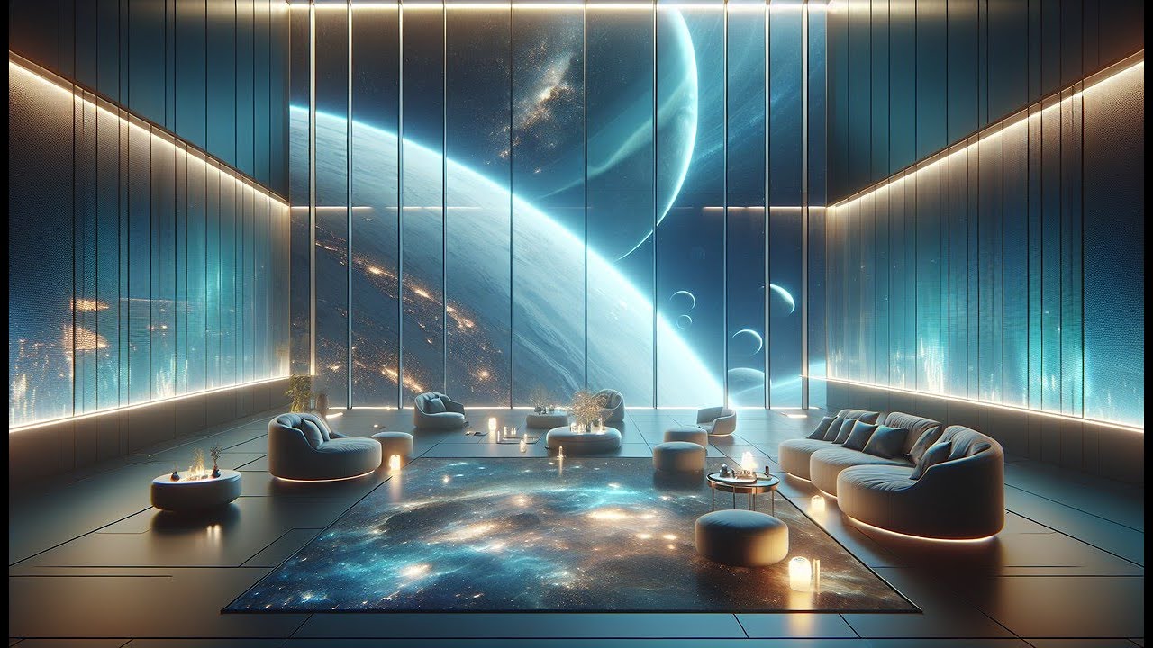 Celestial Corridor | Ambient Space Soundscape + Sleep