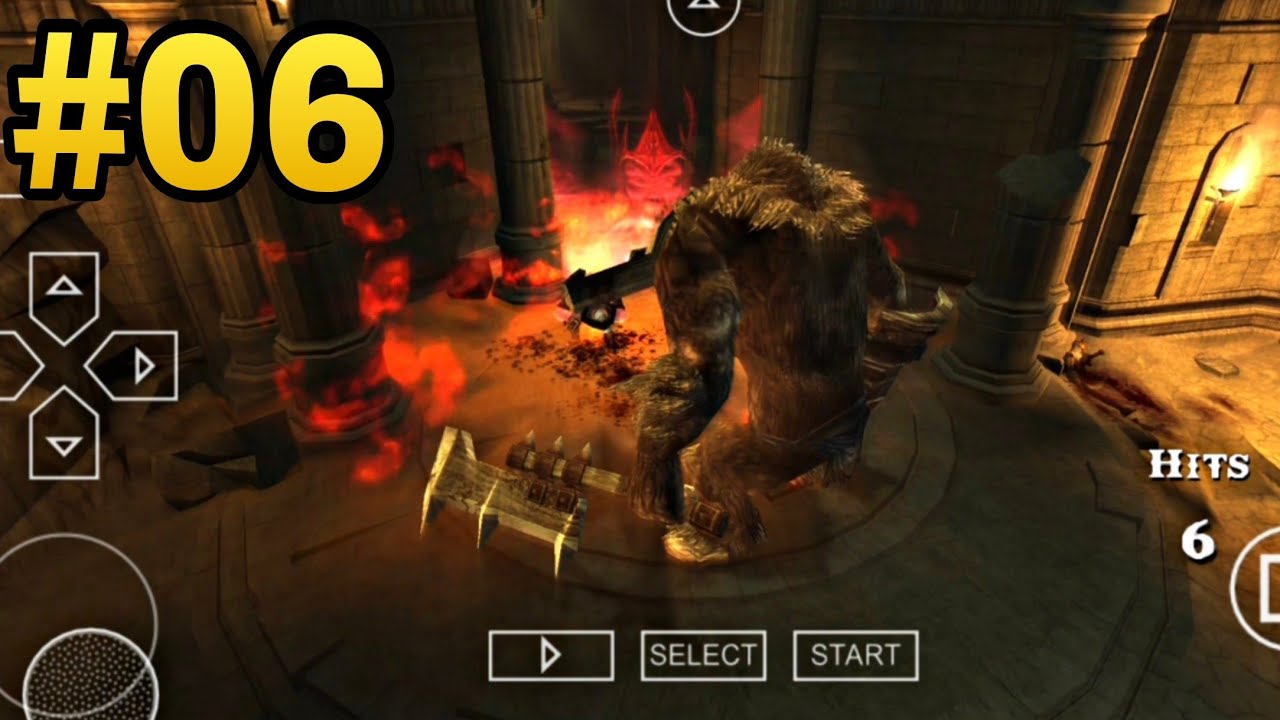 GOD OF WAR CHAINS OF OLYMPUS PPSSPP #gameplay PART:#06