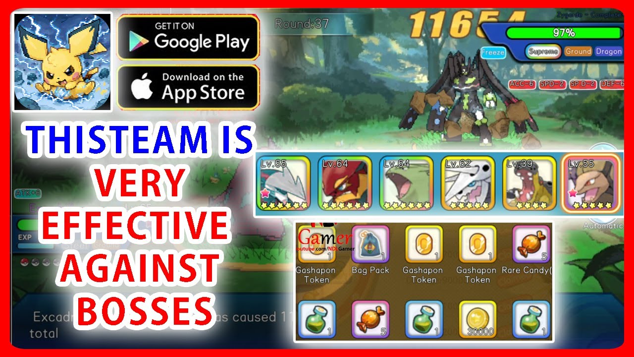 Pocket Pixel/Pixel Otherworld Sapphire - This formation is very effective against bosses