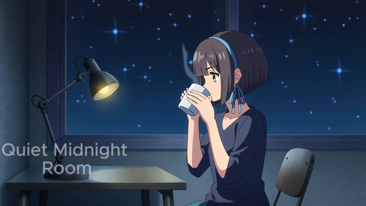 Quiet Midnight Room 🌙 | Deep Focus Lo-Fi for Studying, Coding & Late Work