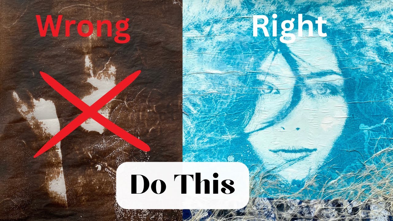 Две причины, по которым не работает перенос изображения с помощью Gelli Print, и что делать