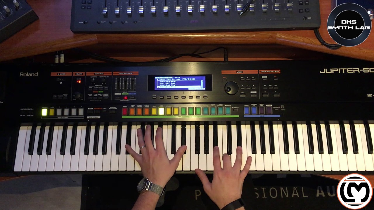 Roland Jupiter 50 Single Sounds | No Talking |