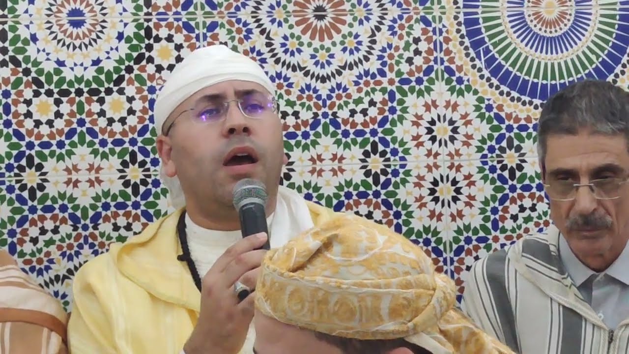 امداح نبوية بمناسبة ذكرى مولد النبوي في رحاب الزاوية الدرقاوية مدينة الجديدة.