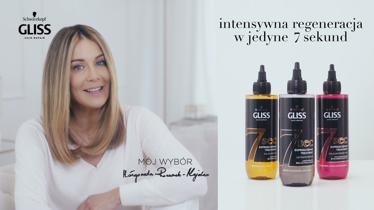 Małgorzata Rozenek-Majdan dla Gliss 7 seconds