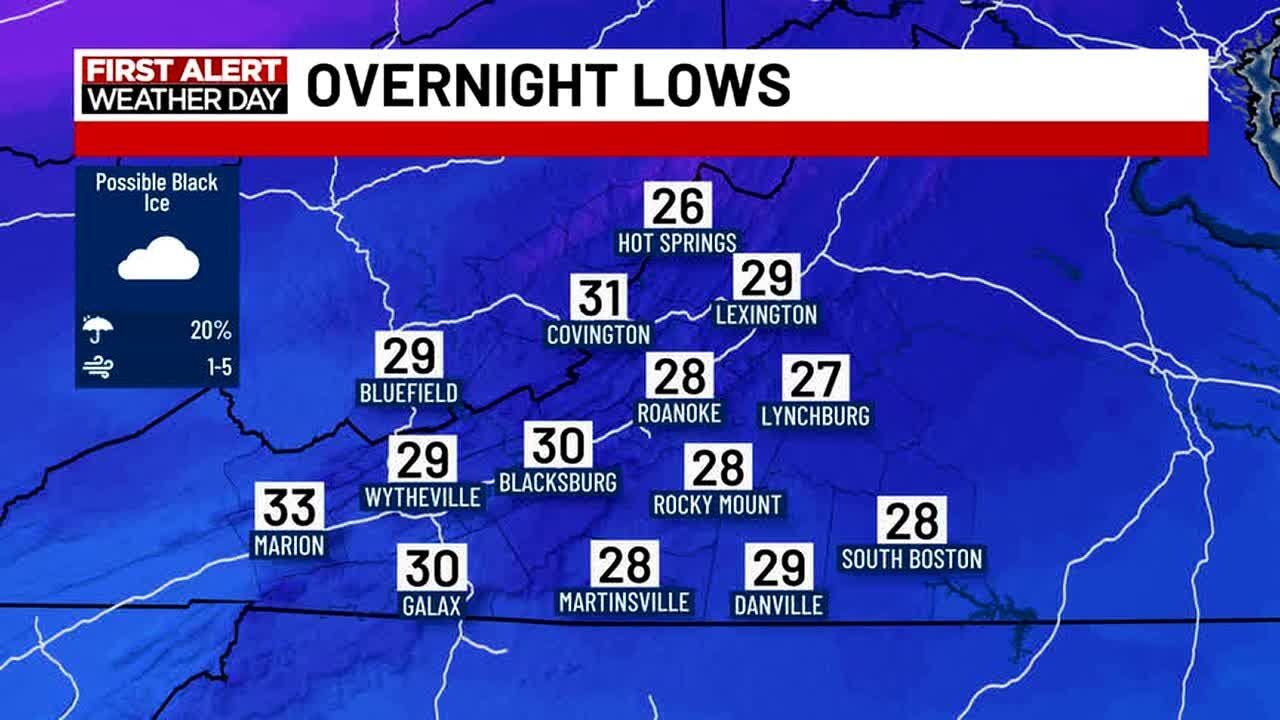 Friday Evening First Alert Update