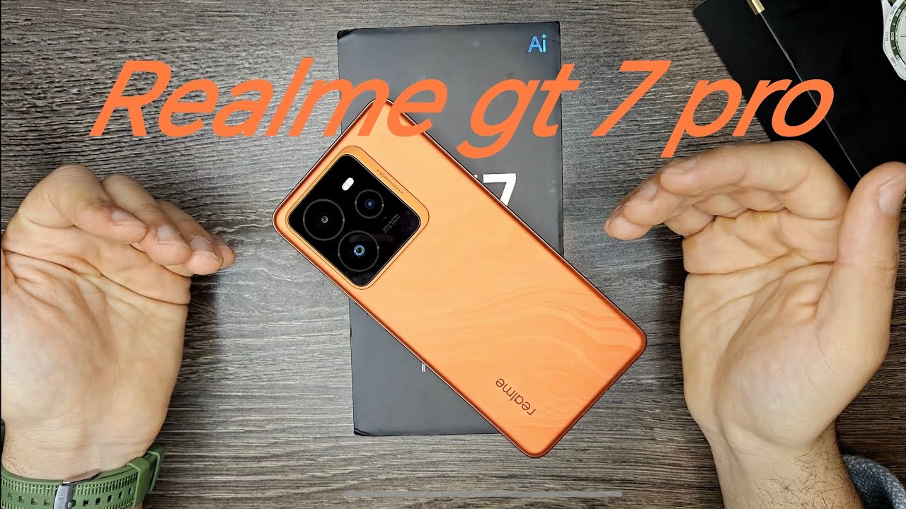 Realme gt 7 pro أقوى هاتف من رالمي