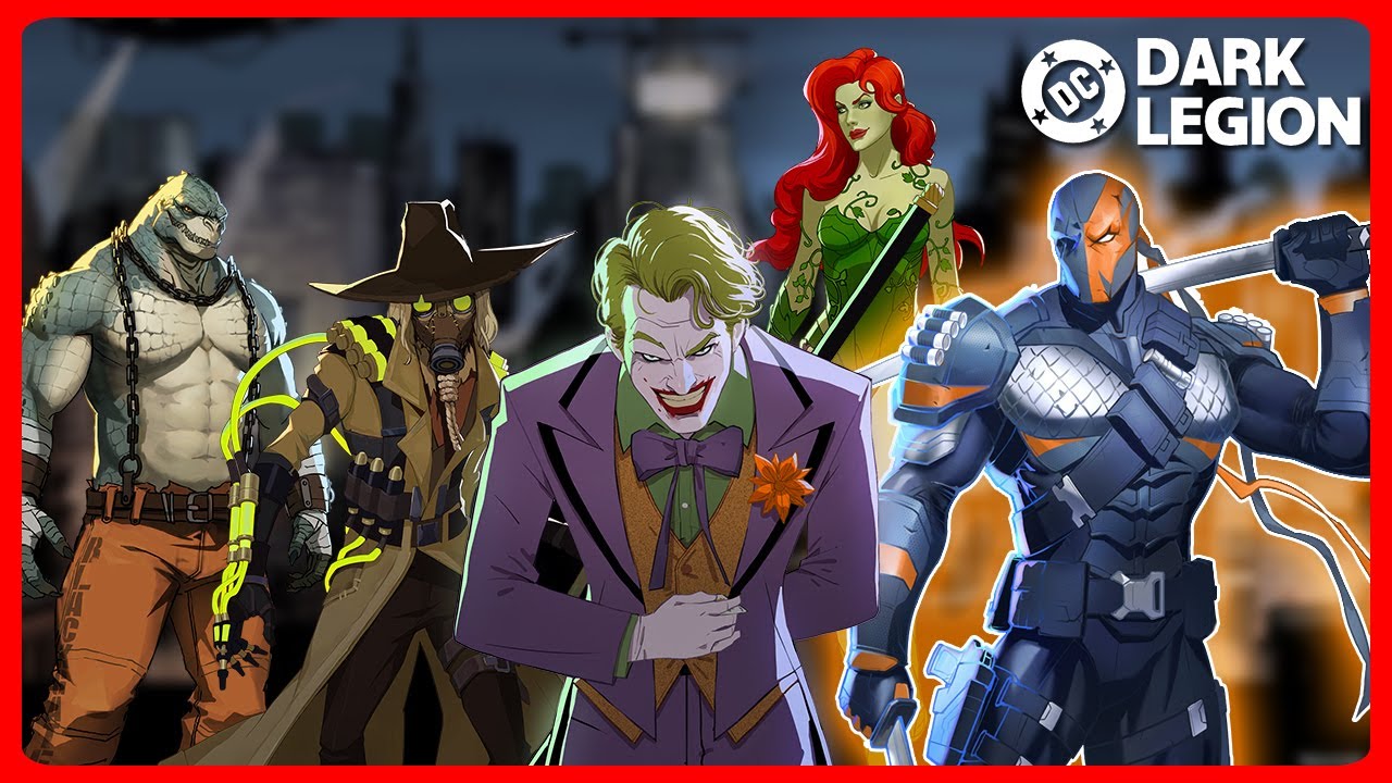 DC: Dark Legion: Лучшая команда! Быстро уничтожайте противников!