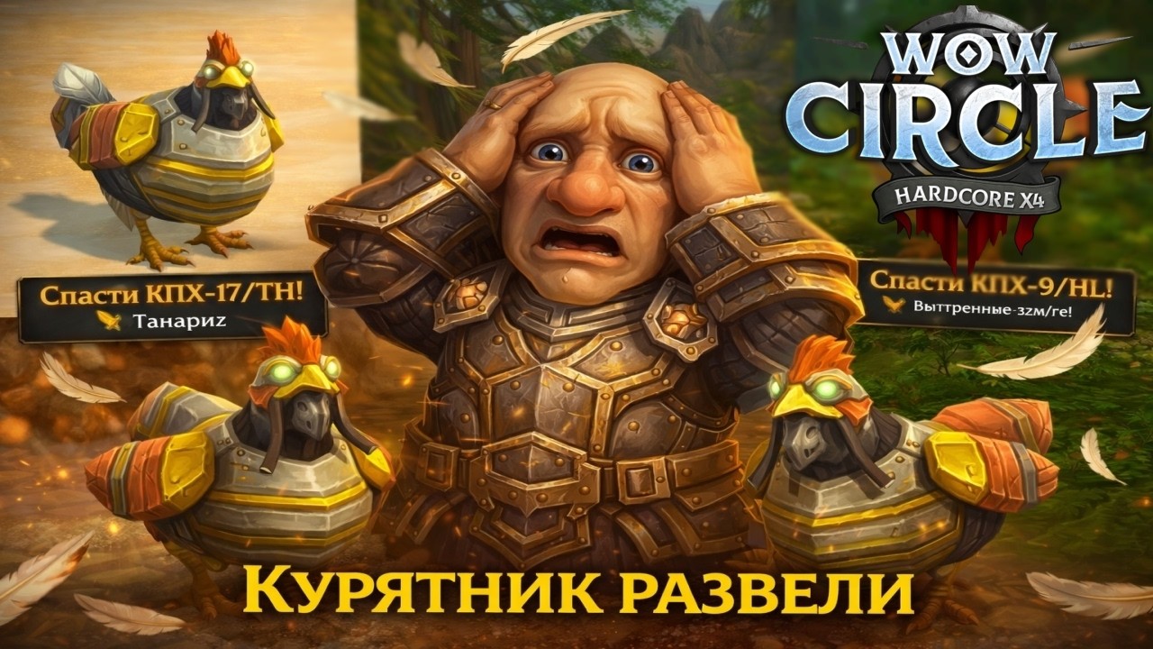 Хардкор+ Путь закаленных. Сопровождаю курочек. Тут не умирают.