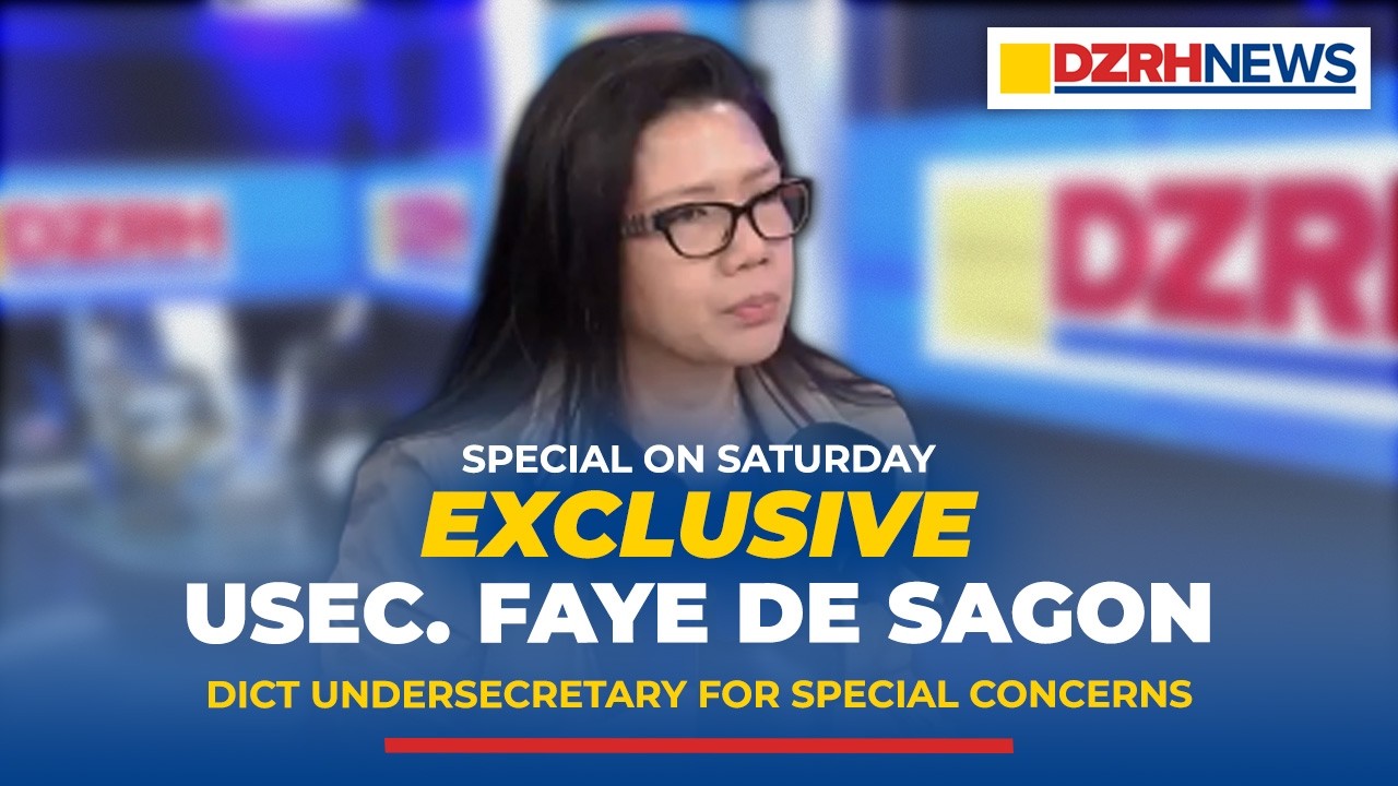 FULL EXCLUSIVE INTERVIEW: DICT Undersecretary for Special Concerns Faye De Sagon