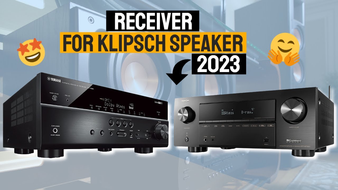 Best Receiver For Klipsch Reference Speakers In 2023! || Marantz, YAMAHA, Denon & Sony