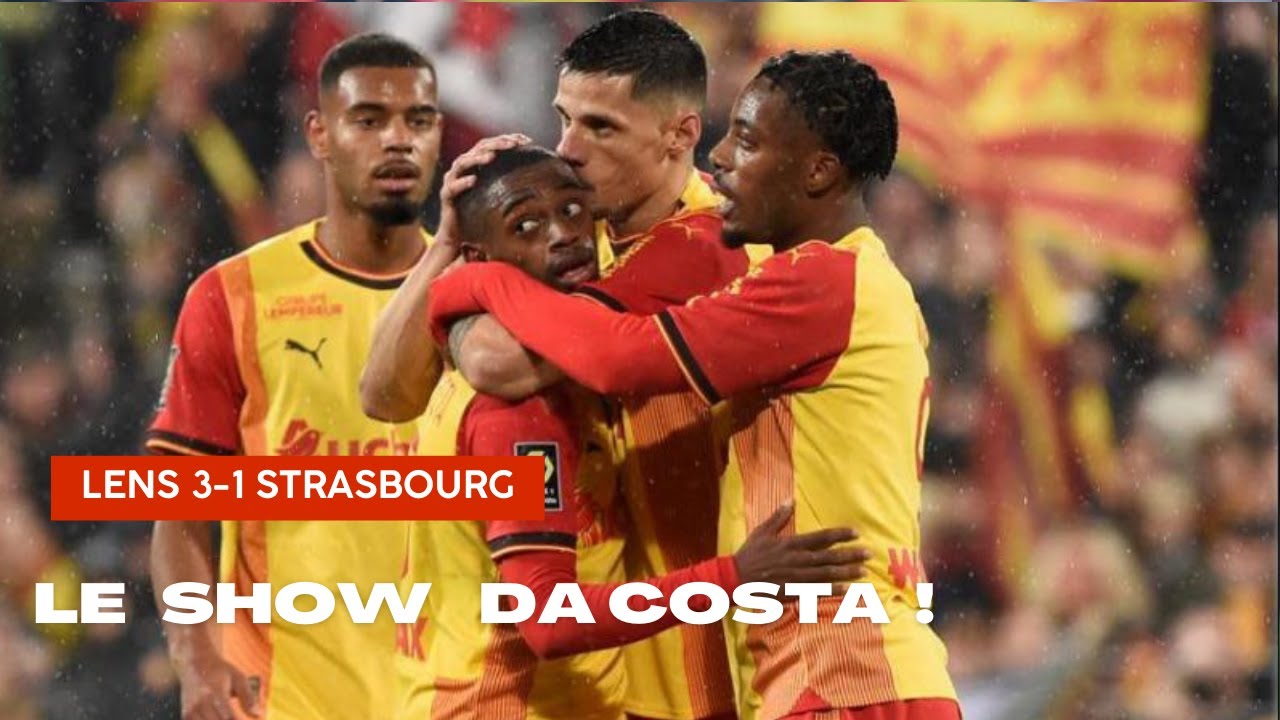 AMBIANCE  : RC LENS 3-1 STRASBOURG !! LE SHOW DAVID PEREIRA DA COSTA