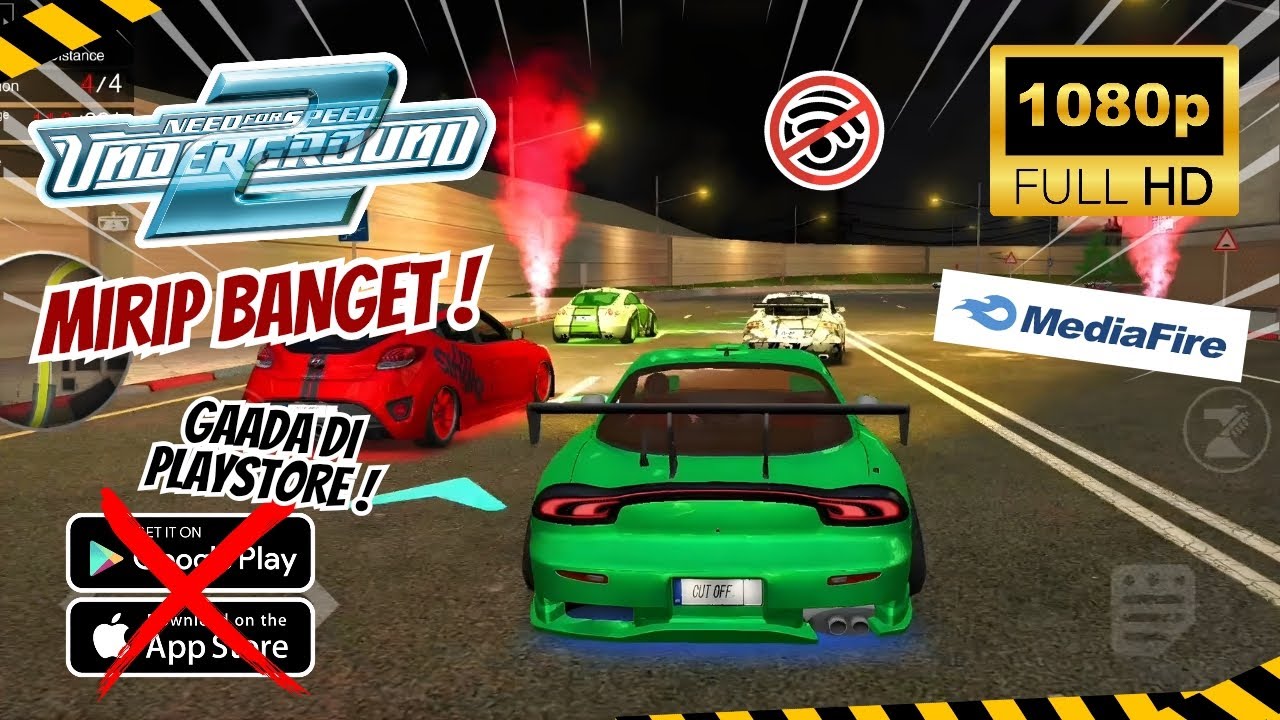 Need For Speed Underground 2 Android | Mirip Banget | Cut Off Online Racing