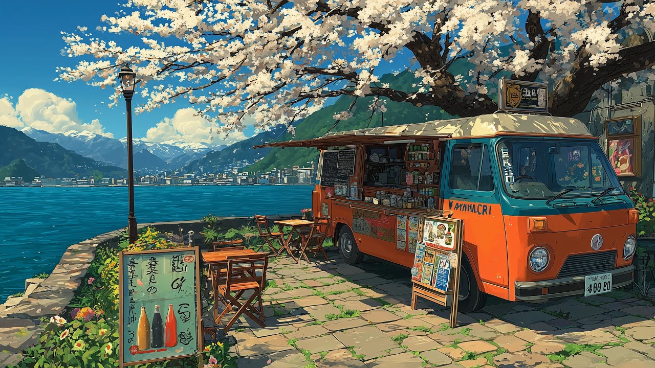 a quiet afternoon by the sea | lofi for study & relaxation