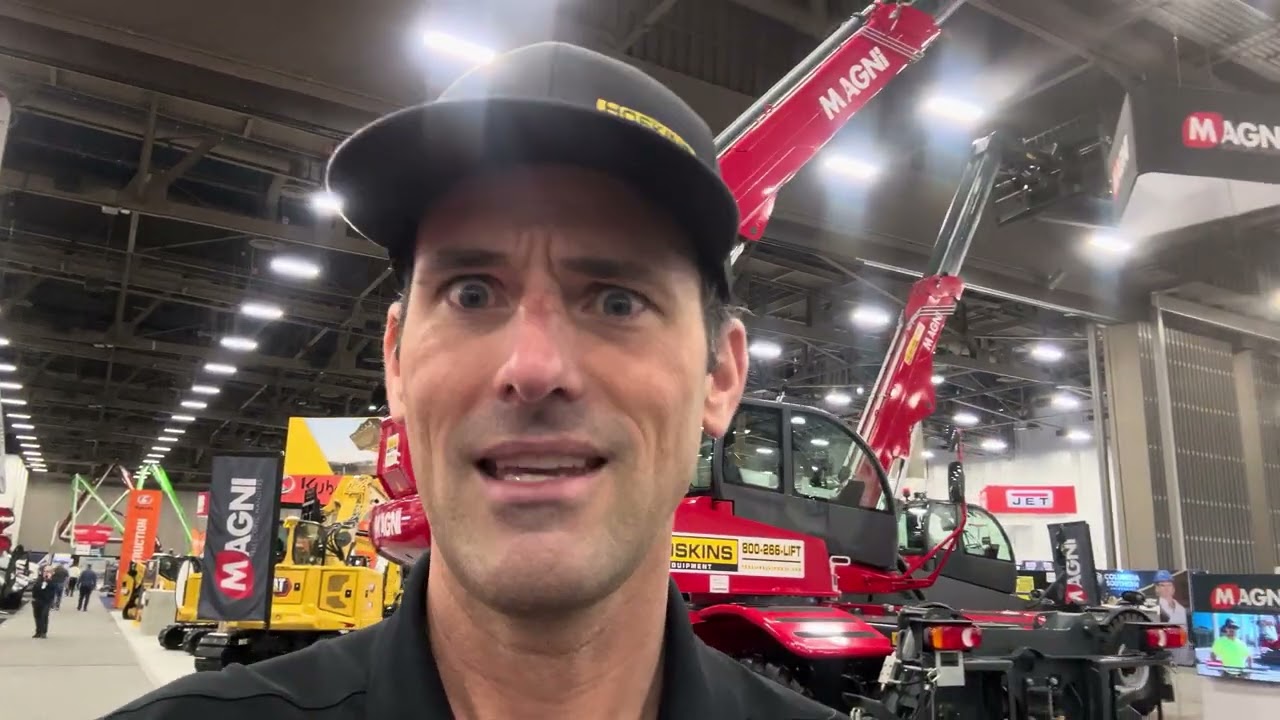 World of Concrete 2026 Las Vegas - Hoskins Equipment & Magni Telehandlers