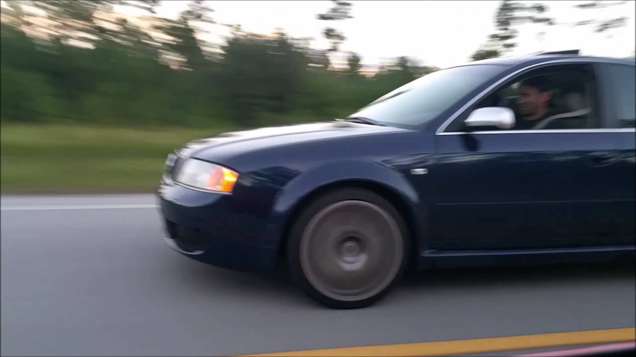 Dig and Roll Race Battle! 2003 Audi RS6 & 1999 Mustang Cobra