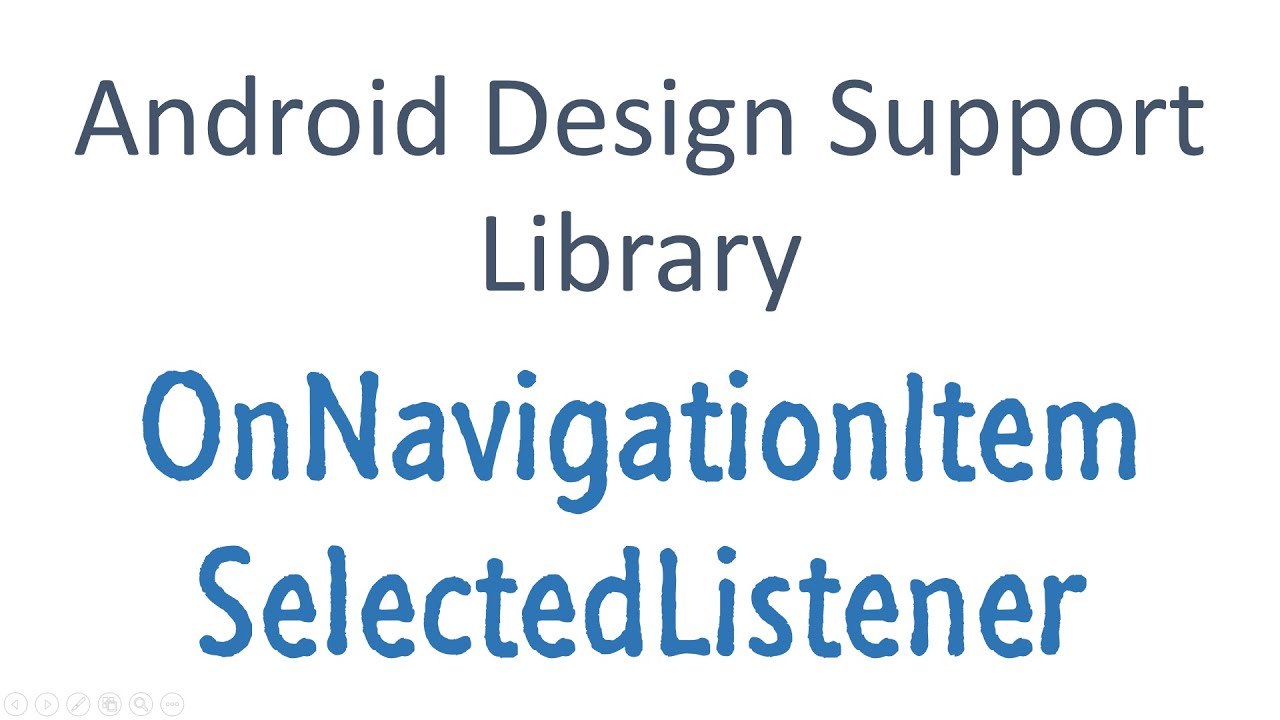 272 OnNavigationItemSelectedListener Example |