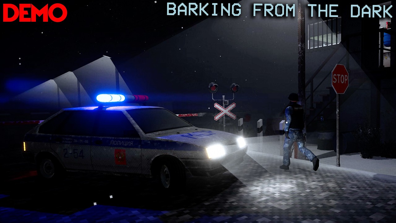 Barking from the Dark - Full Demo Gameplay | Alone at the Railway Crossing