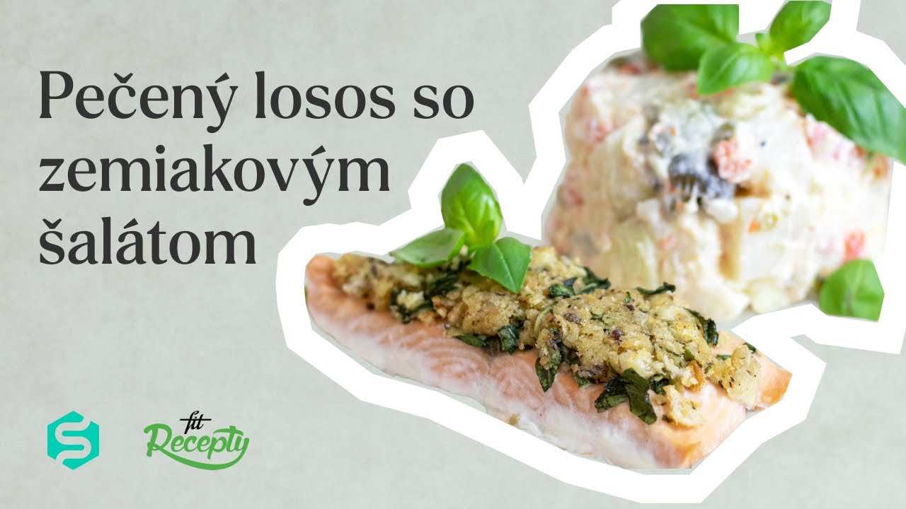 Ľahká a zdravá vianočná večera: pečený losos so zemiakovým šalátom