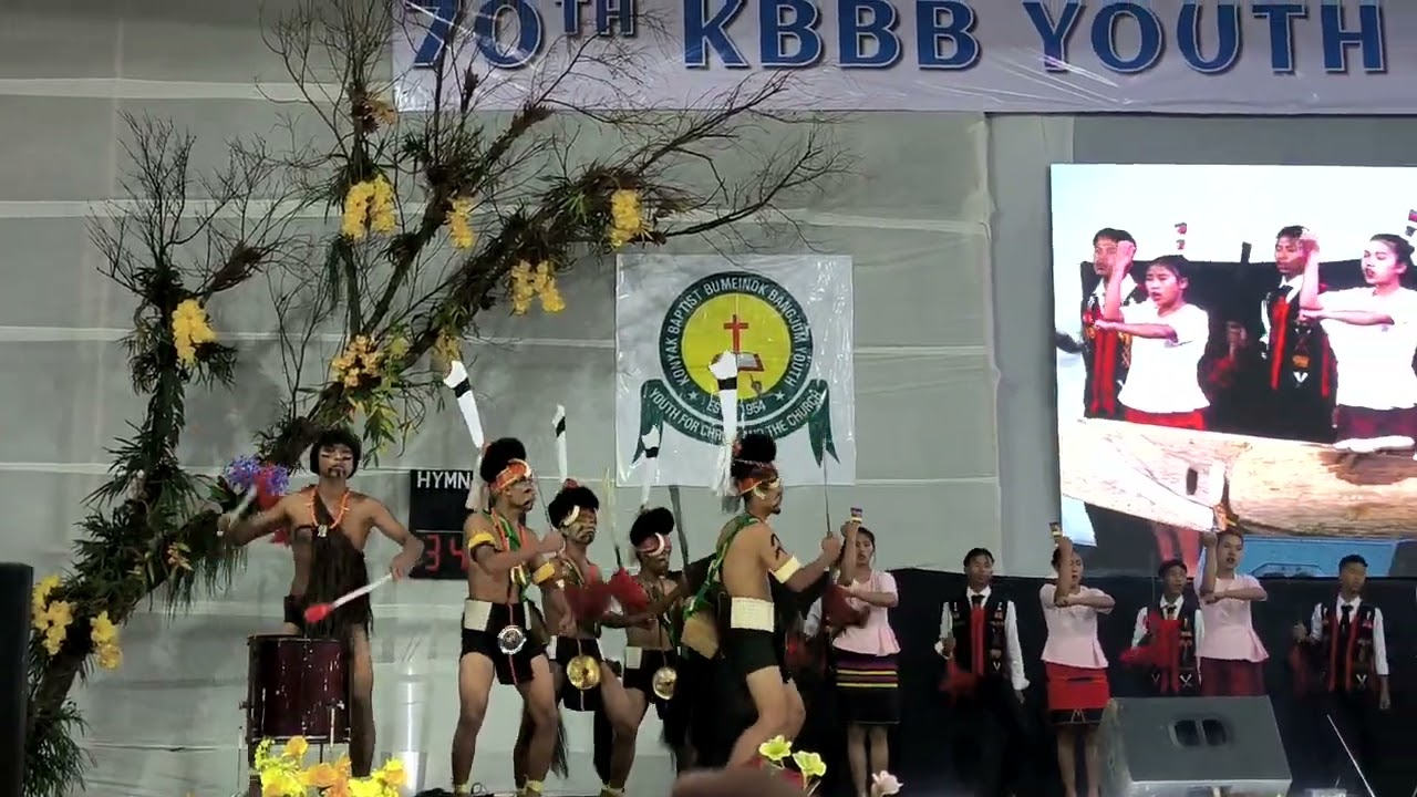 70th KBBB Youth Convention 2024 Opening Ceremony | Monyakshu village