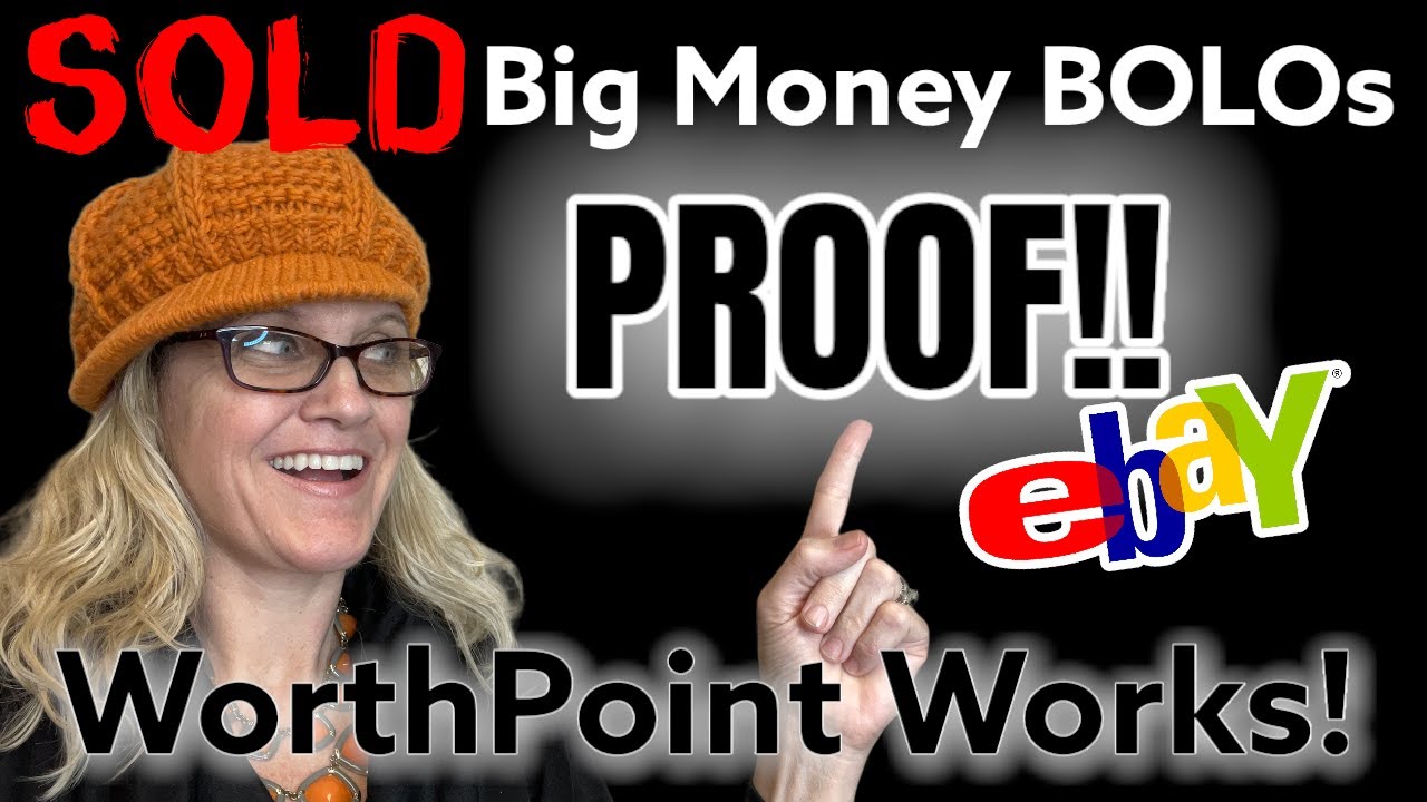 Proof!! WorthPoint is Worth it! Big Money BOLOs sold on ebay