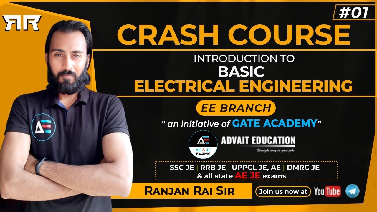Introduction To Basic Electrical Engineering | CRASH COURSE By Ranjan Sir | EE | AE\JE
