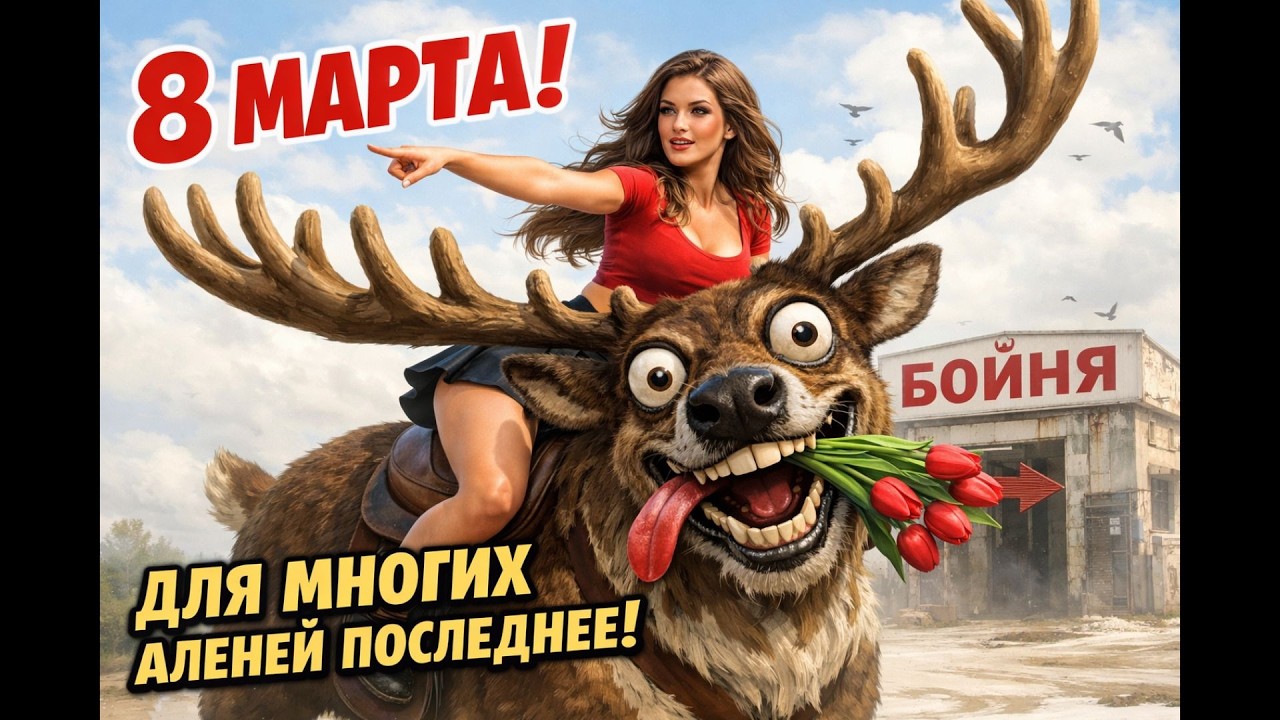 8 марта! КРАСНЫЙ день календаря! Алени несут последнюю дань!