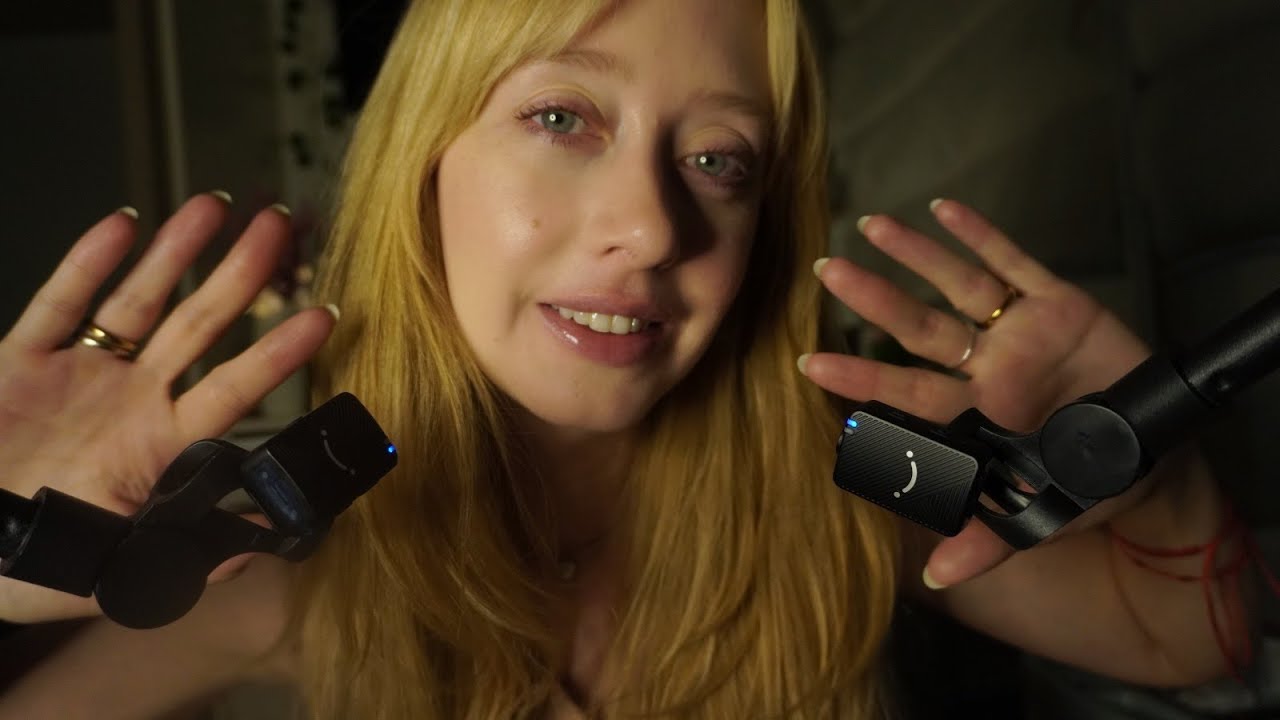 ASMR - Testando gatilhos nos microfones lapela da Fifine |Binaural