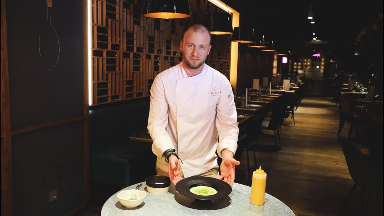 Rubén Martín cocina: panacota de borraja