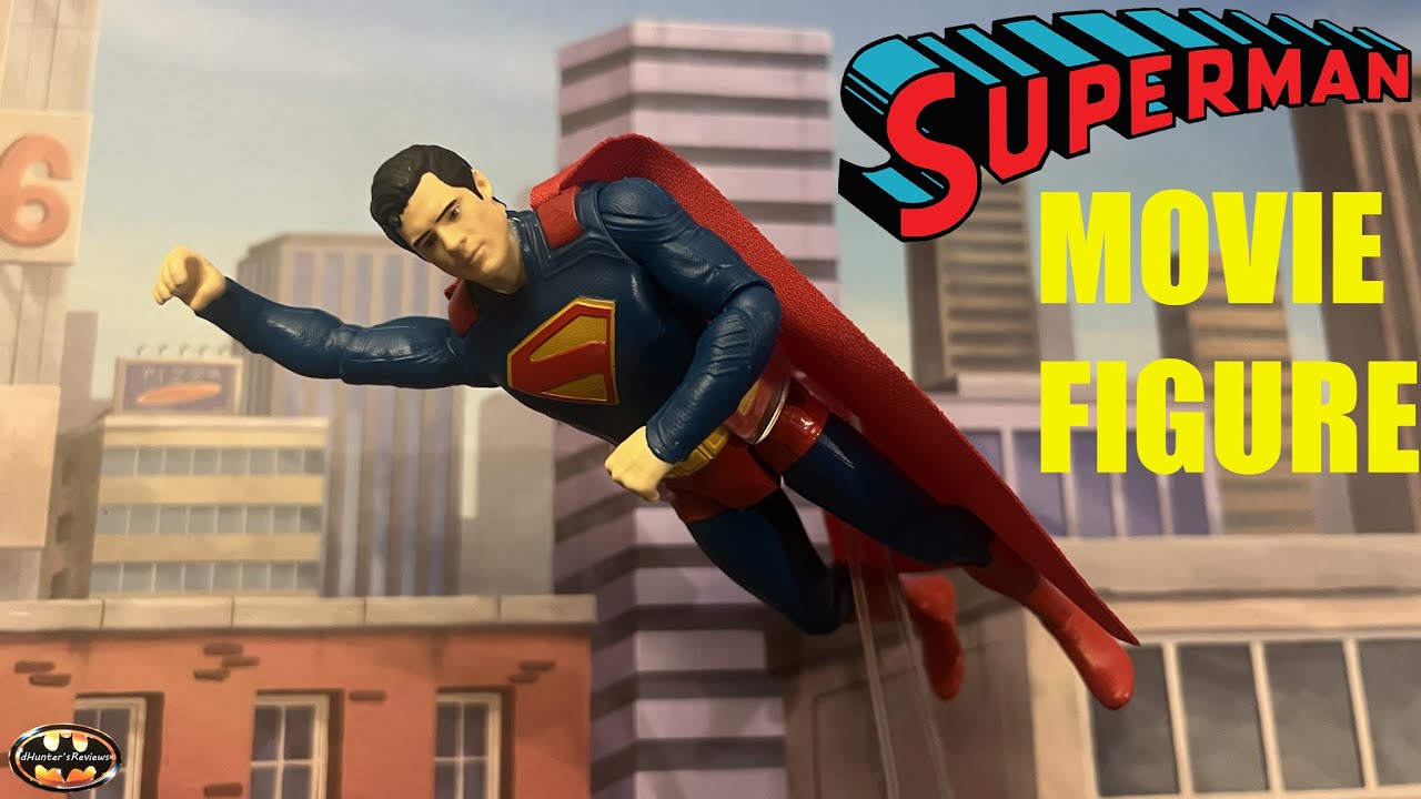 Superman Movie 6 Inch Spinmaster James Gunn David Corenswet Action Figure Review & Comparison