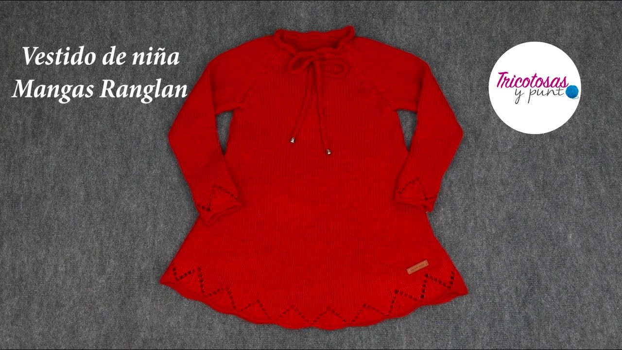 Teje un encantador Vestido de Niña con Mangas Raglán en la Silver Reed LK-150: ¡Paso a Paso!