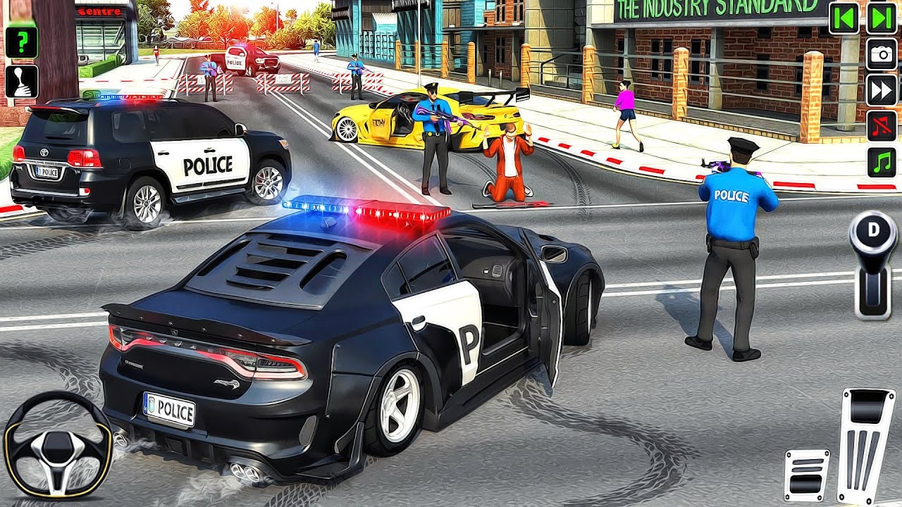 City Police Car Driving Simulator 3D - Real Multi-Storey Chase Cars Driver - Android GamePlay