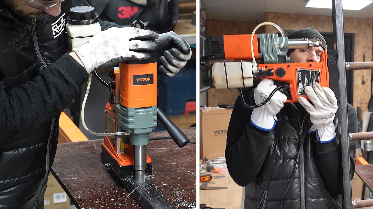 ► FABRIQUER UNE ÉCHELLE AVEC UNE PERCEUSE MAGNÉTIQUE (VEVOR)