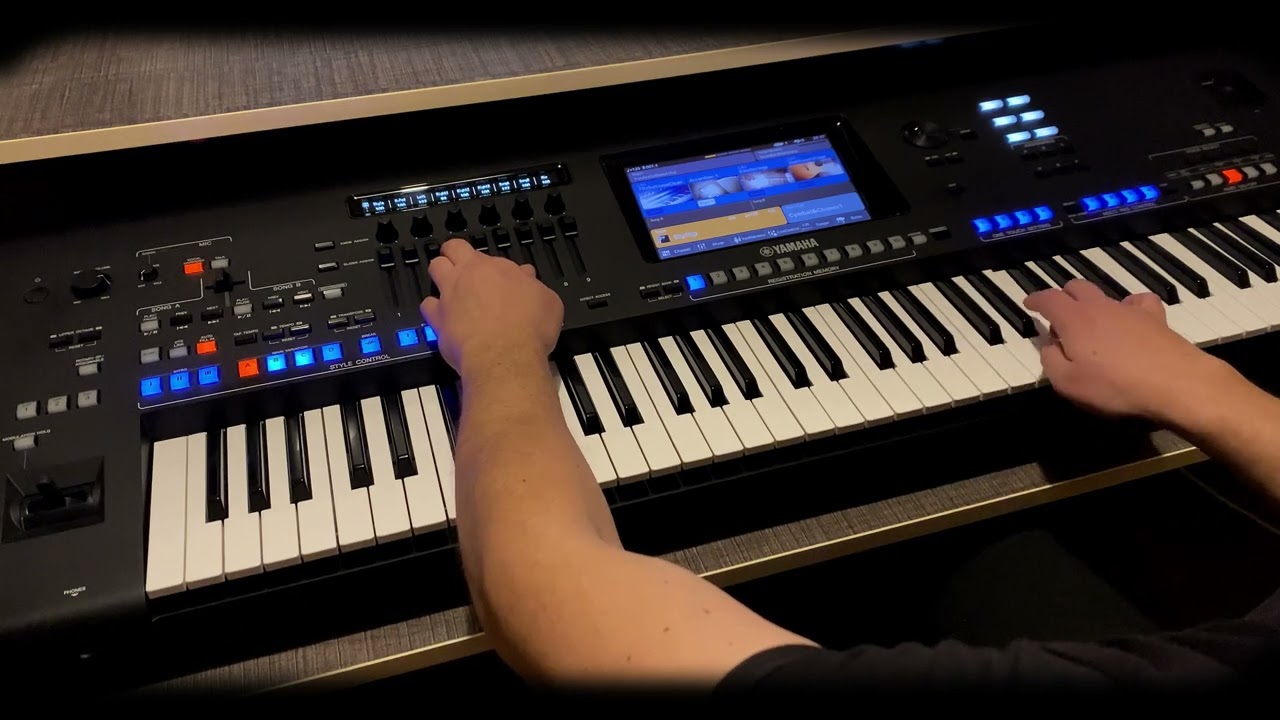 Yamaha Genos - Accordion 1