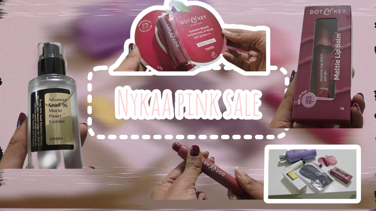 Nykaa Pink Love Sale Haul💗✨️ All products from Nykaa #nykaa #restock #nykaahaul #skincare#shopping🛒🛍