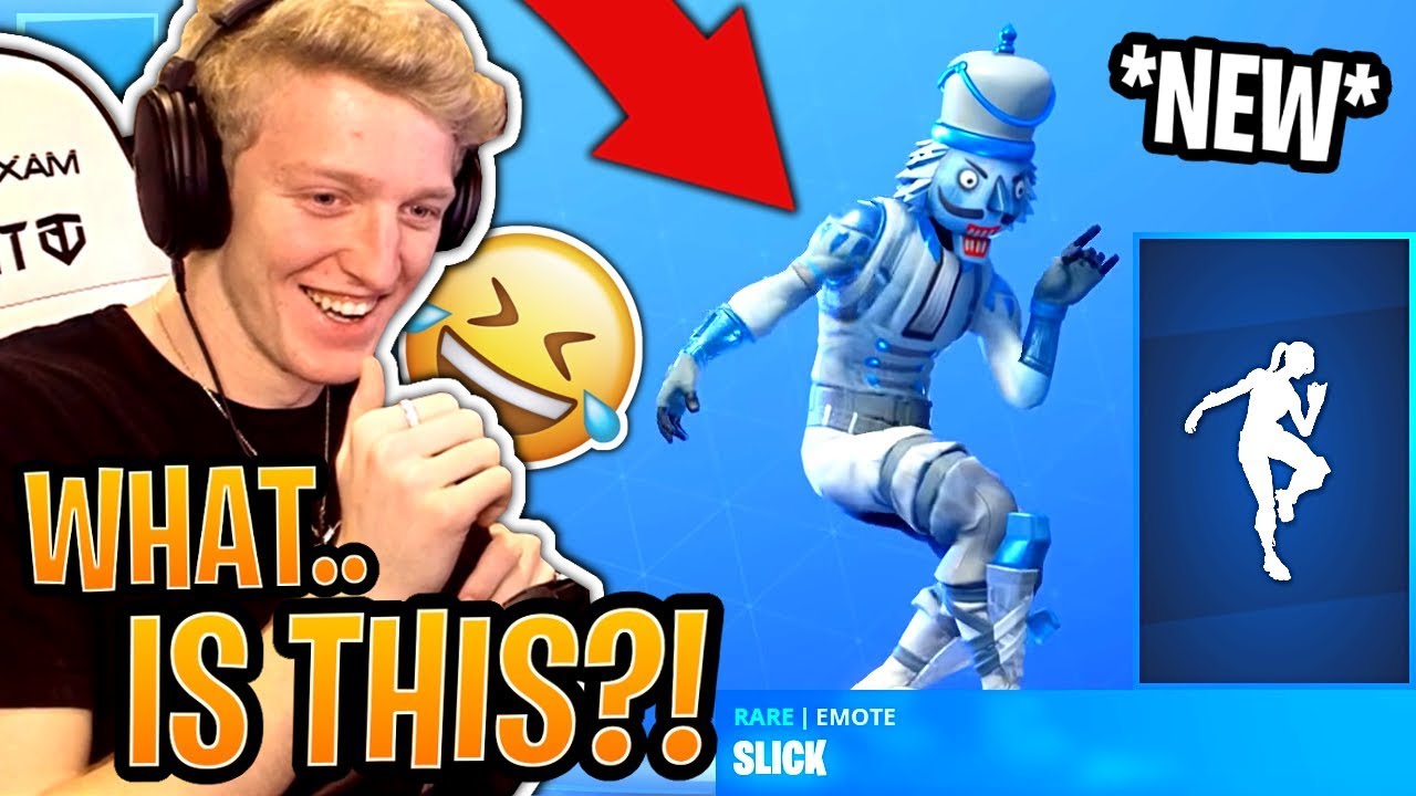 Tfue Reacts to *NEW* Slick Emote & BUYS His *OG* Batsickle Pickaxe Back! - Fortnite Moments