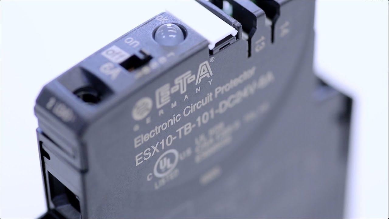 ESX10-T electronic circuit protectors increase machine availability