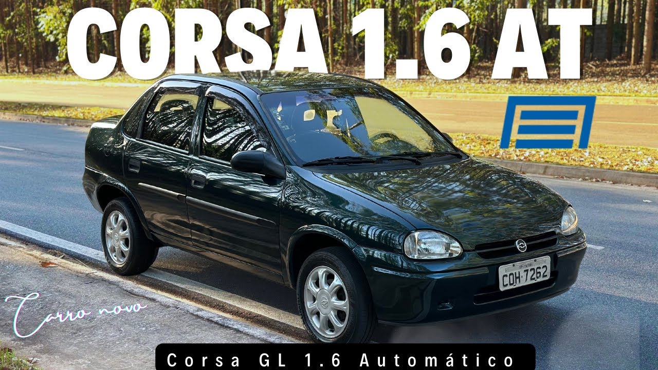 COMPREI UM RARO CORSA GL 1.6 1997 AUTOMÁTICO ORIGINAL!