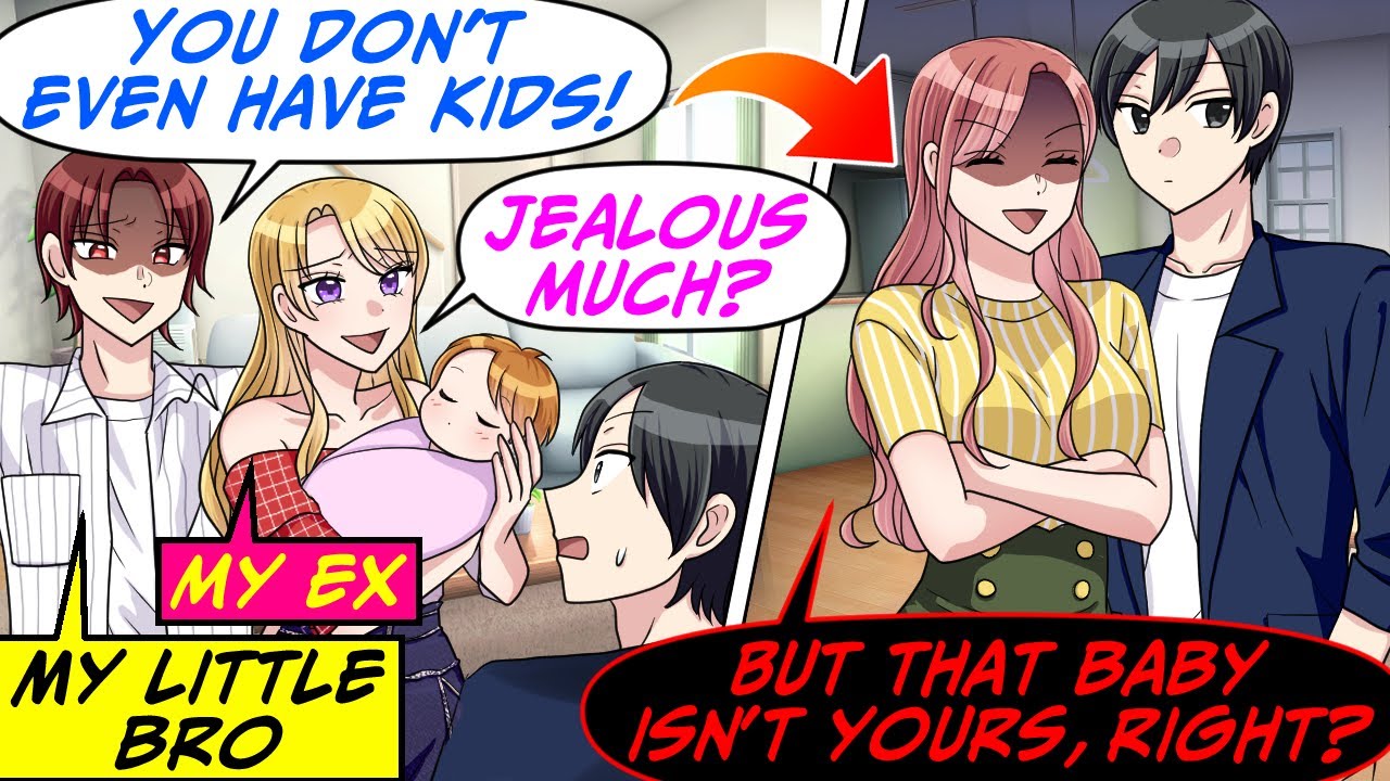 My Little Bro, Who Took My Ex, Kept Showing Off Their Baby at Us! But My Wife…[RomCom Manga Dub]