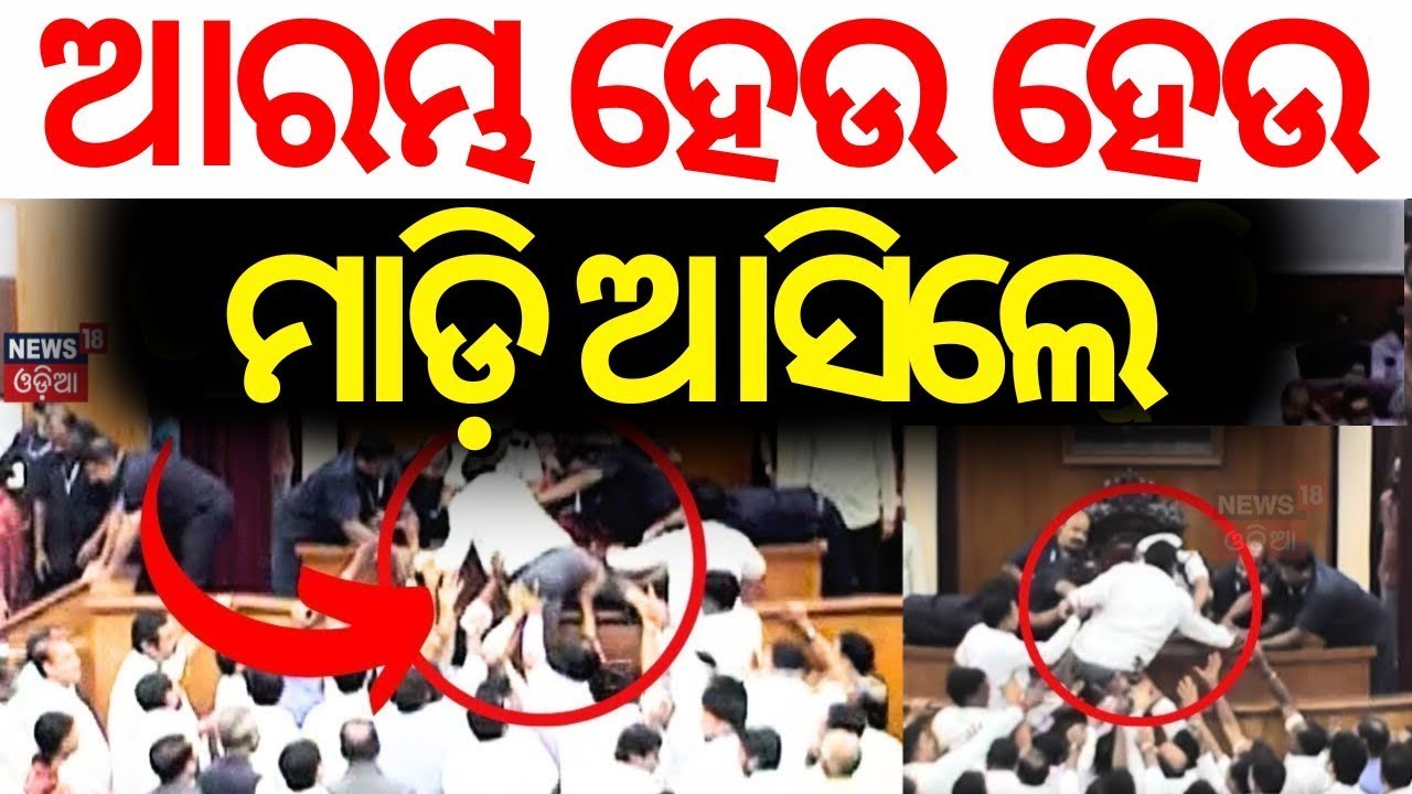 ଆରମ୍ଭ ହେଉ ହେଉ ମାଡ଼ିଆସିଲେ...Odisha Assembly Budget Session 2026 | BJD Protest In Assembly | BJP News