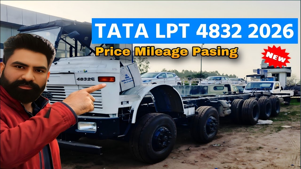 Tata LPT 4832 4932 Review 2026 🔥 Full Details | Mileage, Price, Power & Load Test