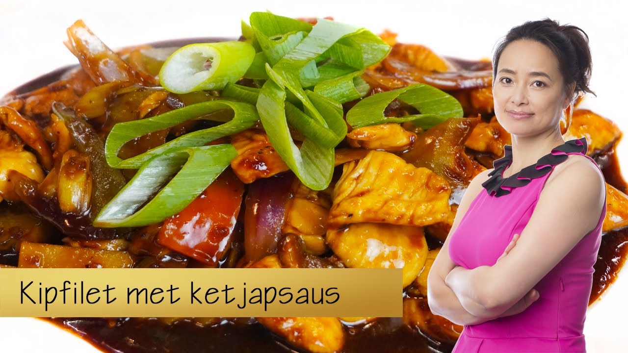 Kipfilet met ketjapsaus