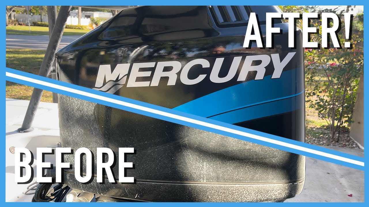 How To Paint An Outboard - Spray Can Restoration