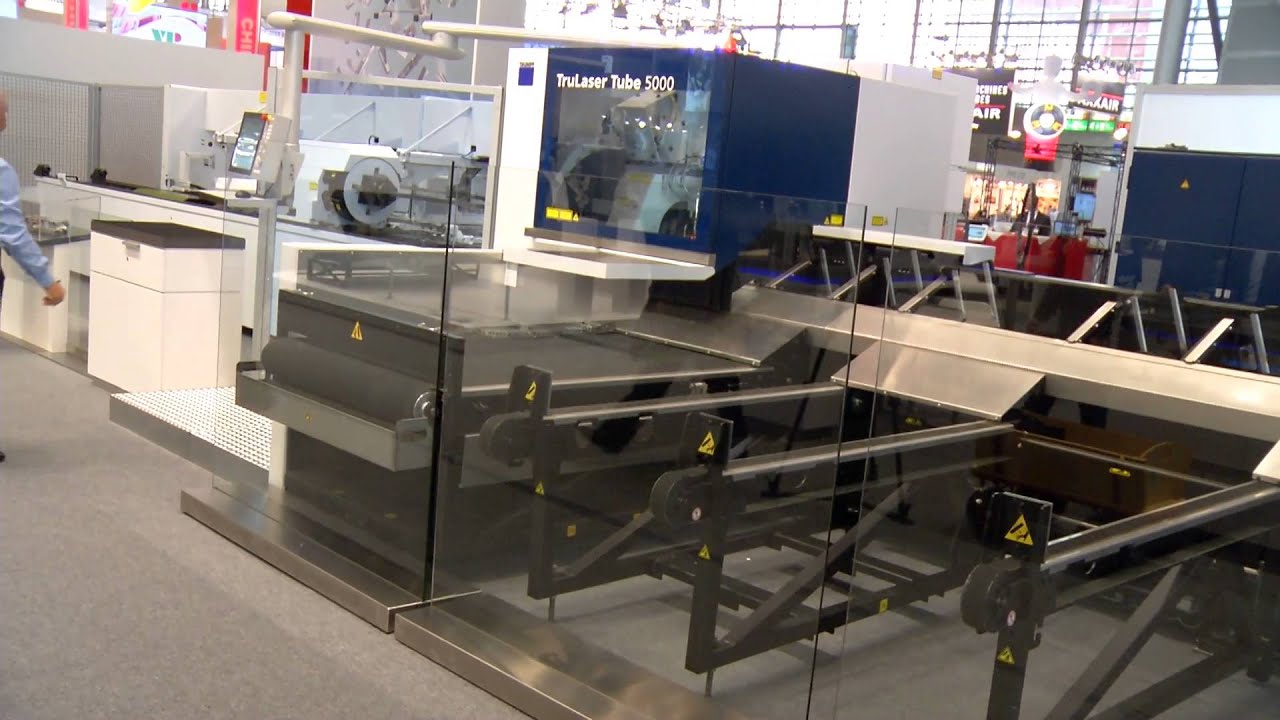 Tube 2014: Trumpf Werkzeugmaschinen begeistert mit schneidendem Laser