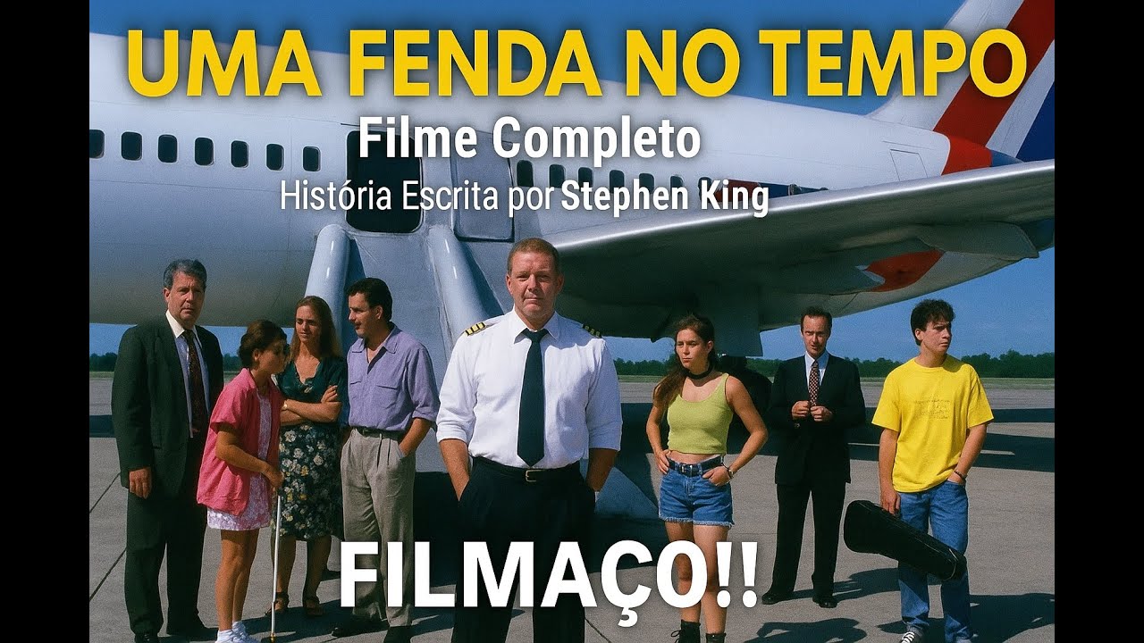 FILMAÇO: FENDA NO TEMPO - HD 4K Stephen King - Filme COMPLETO DUBLADO PTBR The Langoliers | Filmes