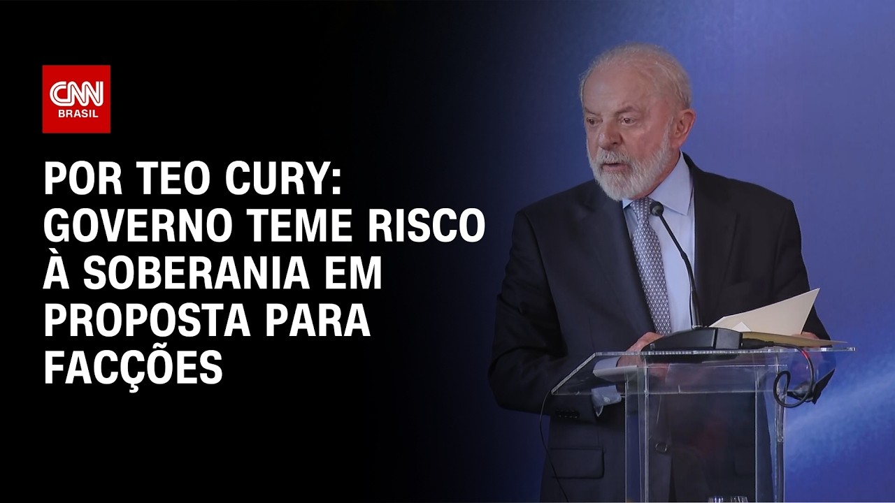 Governo teme risco à soberania em proposta para facções | CNN NOVO DIA