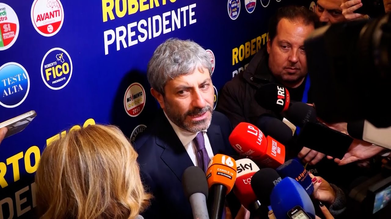 Roberto Fico &egrave; il nuovo presidente della Regione Campania con quasi il 60 per cento dei voti