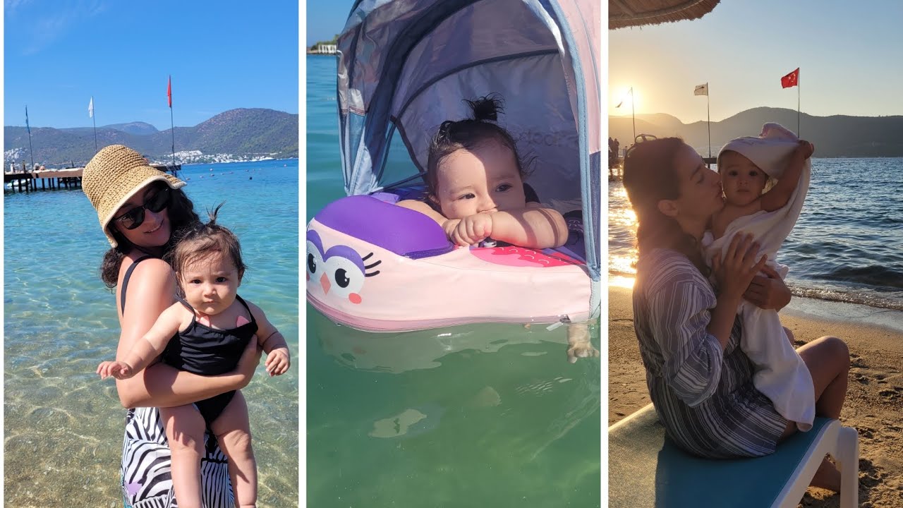 Bebekli İlk Deniz Tatilimiz - Hilton DoubleTree Bodrum- Tatil Vlog  Eylül 2024 #ecekuştatilde