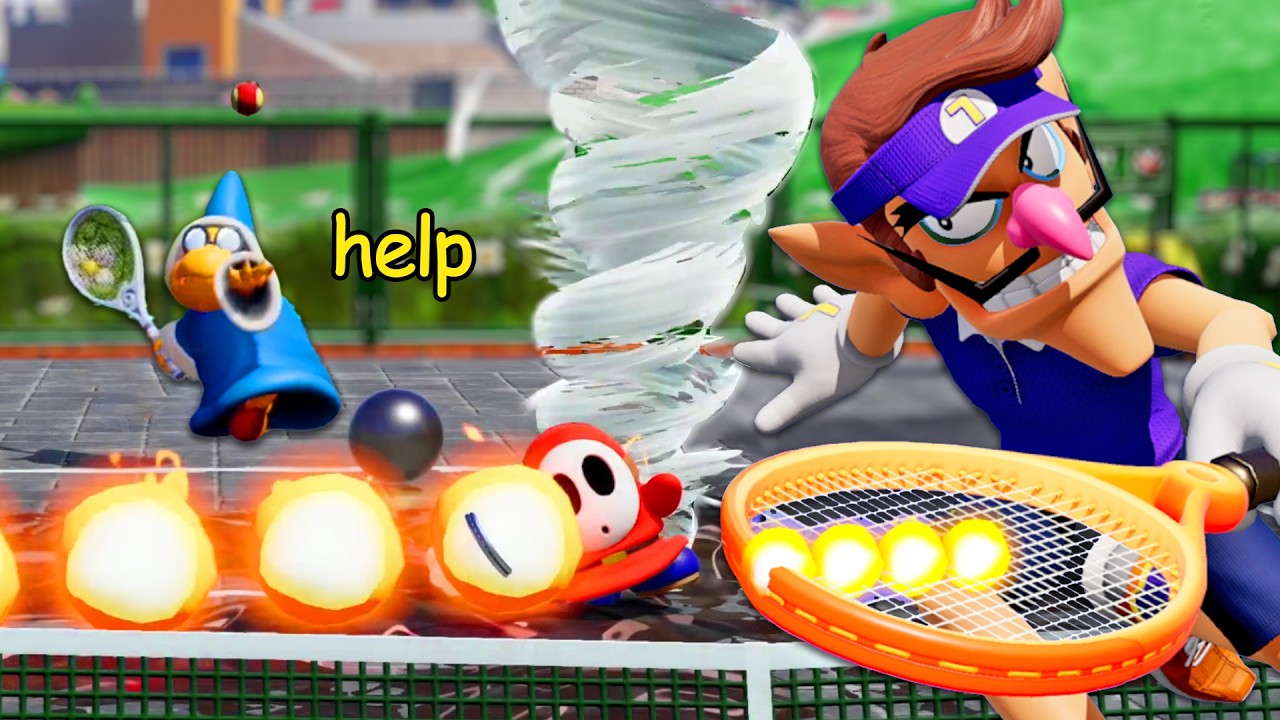 Mario Tennis Fever Is UNFAIR