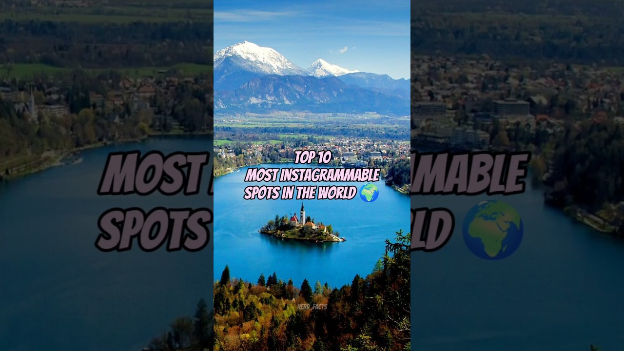 Top 10 most Instagrammable spots in the world 🌍 | Nerd Facts | #shorts #facts #tourism #tour